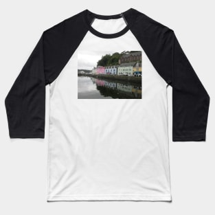 Colourful Portree Houses, Isle Of Skye, Scotland Baseball T-Shirt